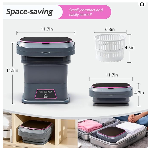 Wig-O-Washer — Mini Weave & Wig Washing Machine