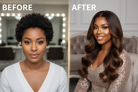 Before & After: Real Wig Transformations That'll Blow Your Mind
