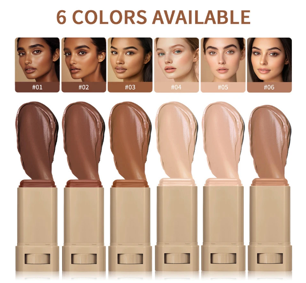 Serum Boosted Skin Tint Foundation Stick | Moisturizing, Non-Sticky & Buildable Coverage