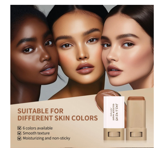 Serum Boosted Skin Tint Foundation Stick | Moisturizing, Non-Sticky & Buildable Coverage