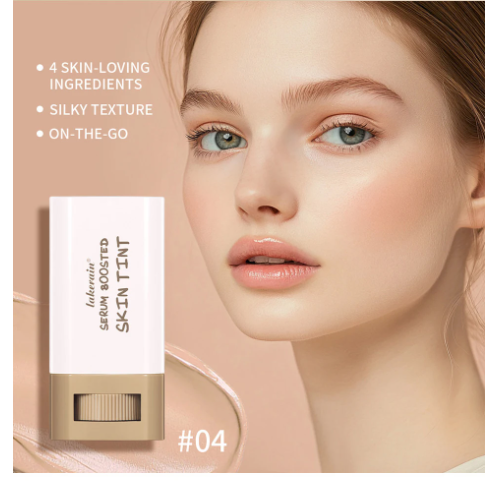 Serum Boosted Skin Tint Foundation Stick | Moisturizing, Non-Sticky & Buildable Coverage