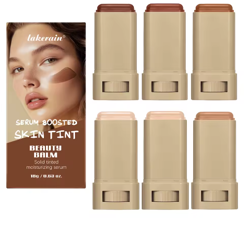 Serum Boosted Skin Tint Foundation Stick | Moisturizing, Non-Sticky & Buildable Coverage