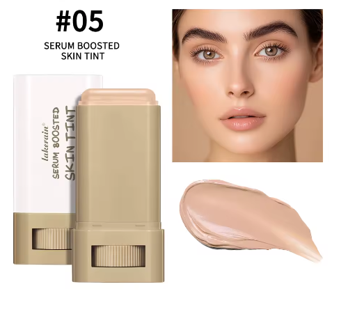 Serum Boosted Skin Tint Foundation Stick | Moisturizing, Non-Sticky & Buildable Coverage